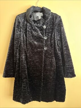 Ann Taylor coat size M Dark Black Vintage